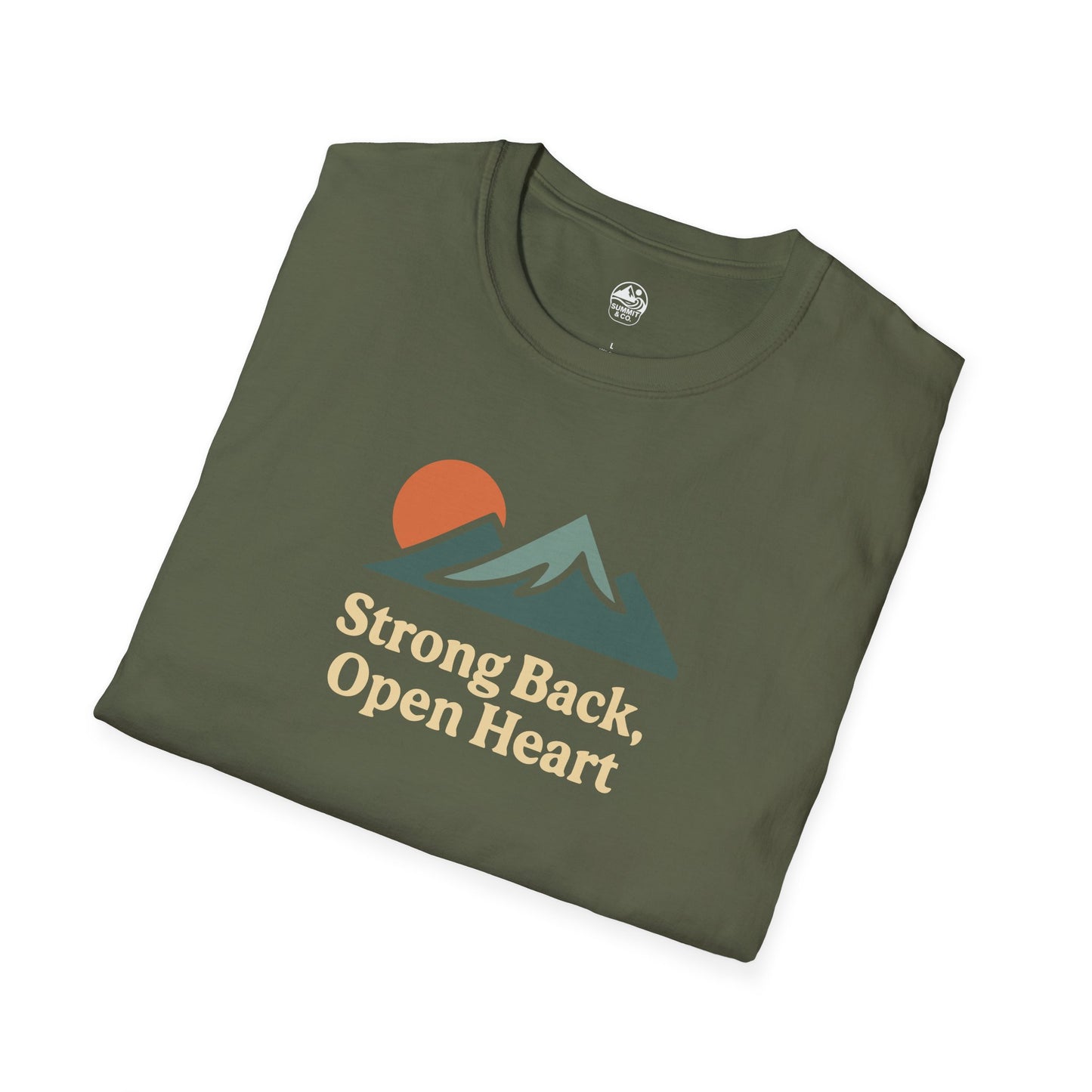 Summit&Co. Softsyle Tee-Strong Back Transparan