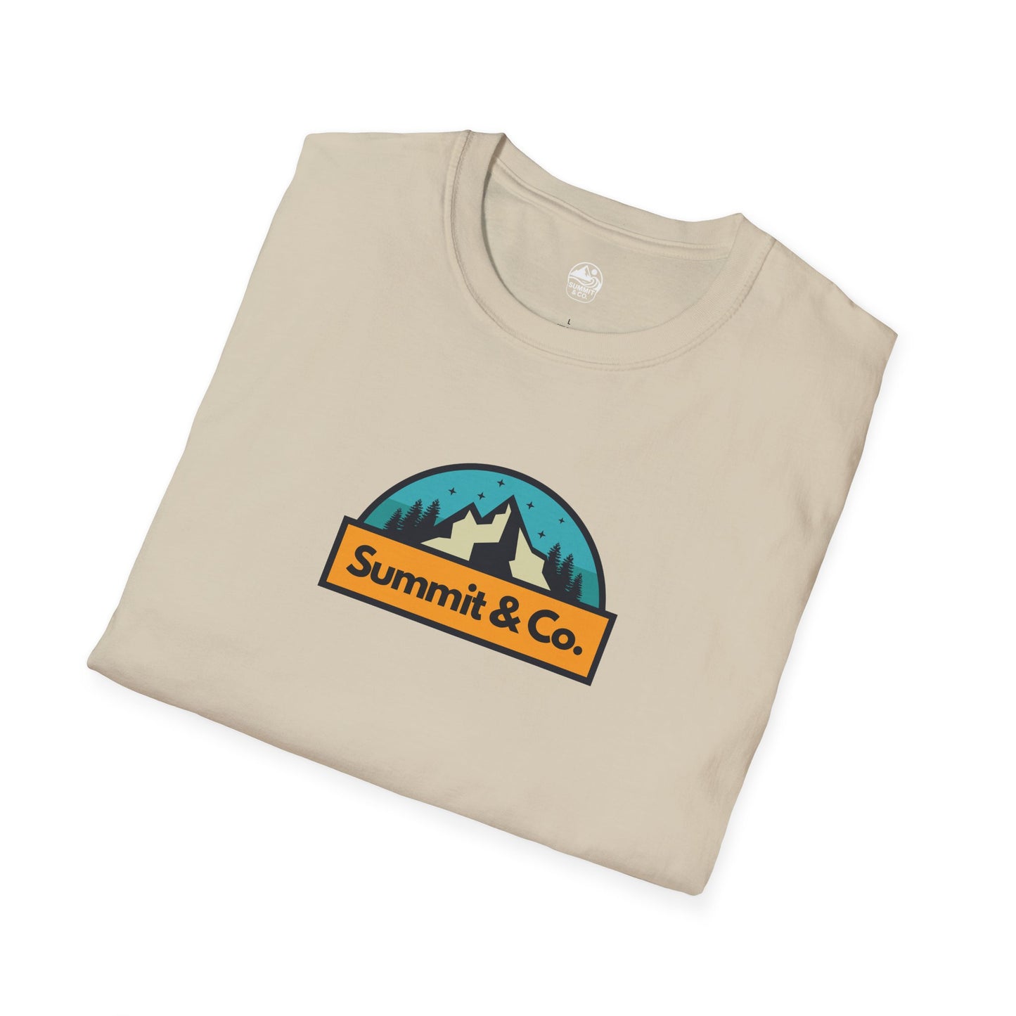 Summit & Co. Softstyle Tee-Vintage Logo