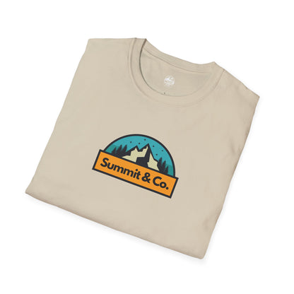 Summit & Co. Softstyle Tee-Vintage Logo