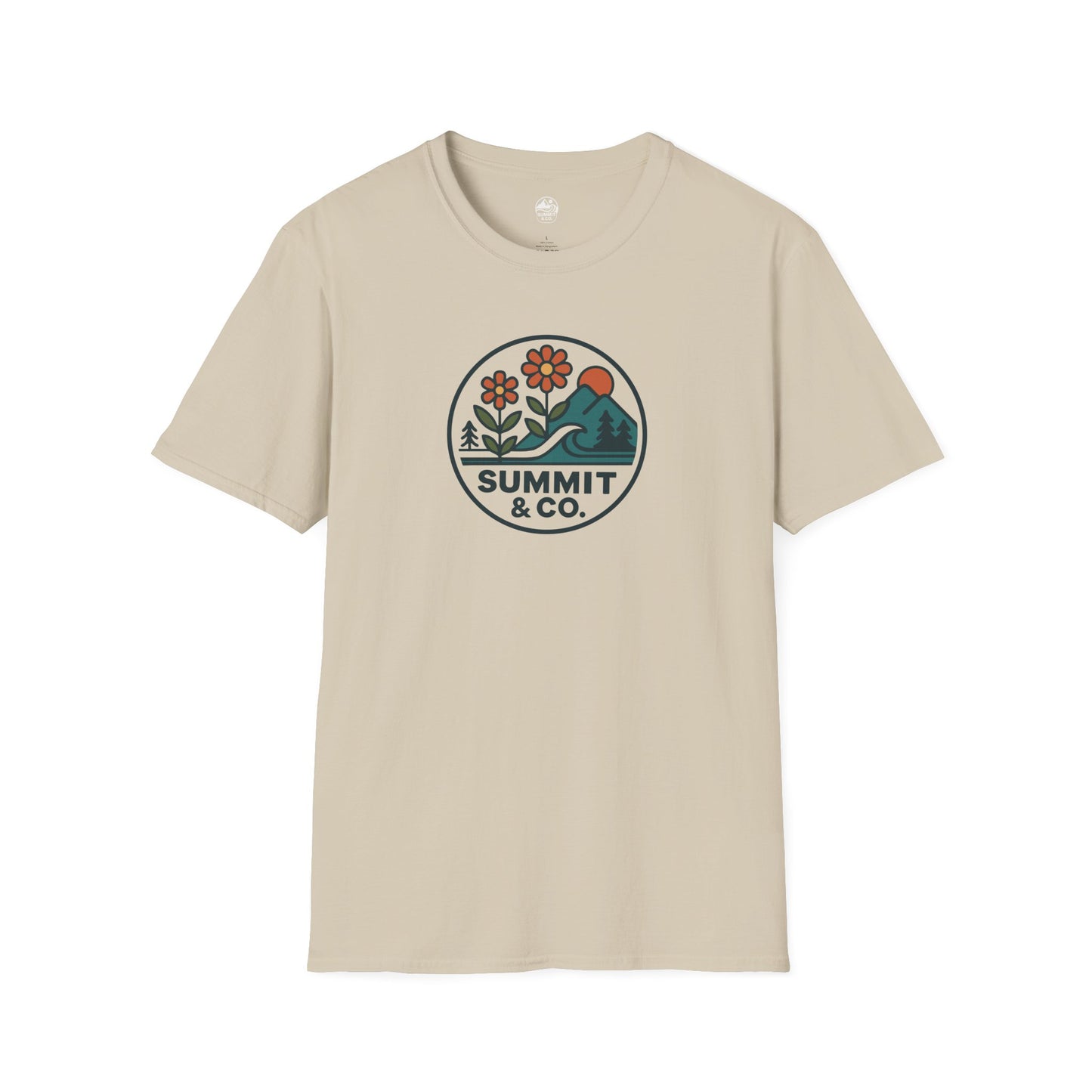 Summit&Co. Softstyle Tee-Floral