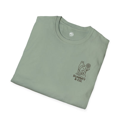 Summit&Co. Women's Softstyle Minimal Fox Tee