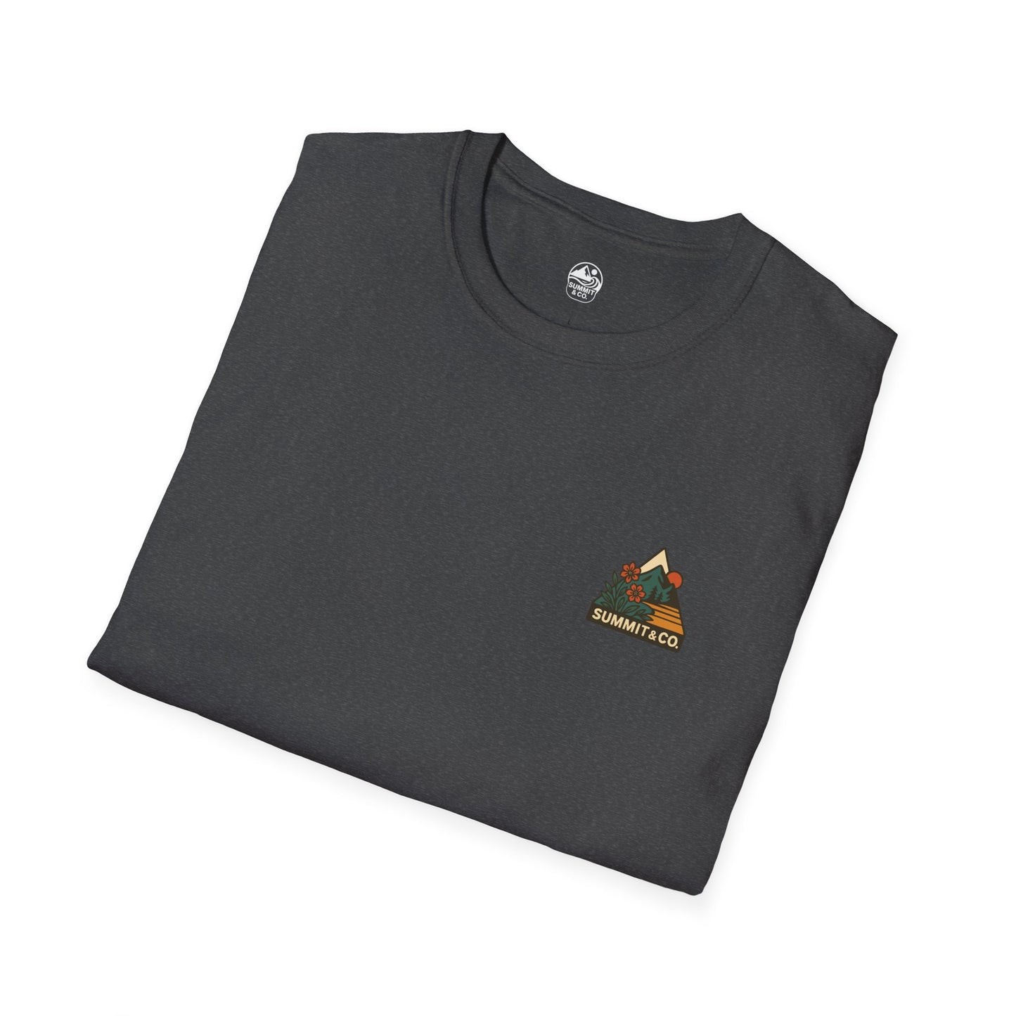 Summit&Co. Softstyle Tee-Triangular Flowers