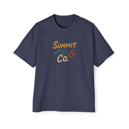 Men's Heavy Oversized Tee - Brushes T-Shirt