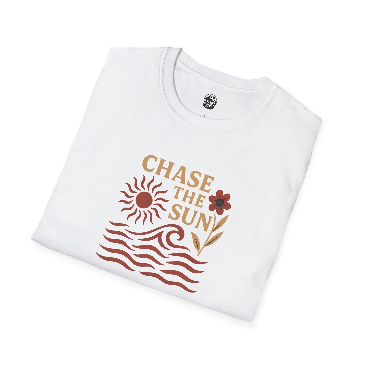 Summit&Co. Softstyle Tee-Chase The Sun (w/Back Design)