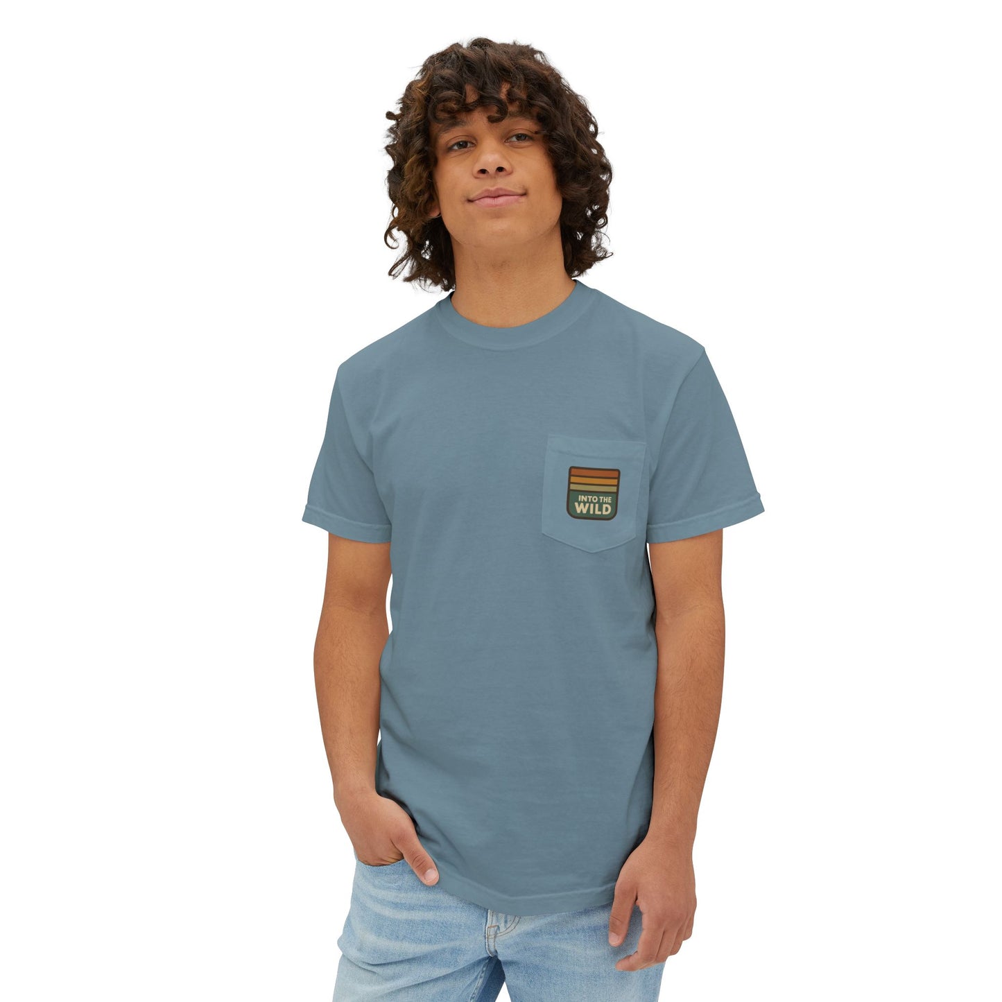 Summit&Co. Casual Pocket Tee-Into the Wild