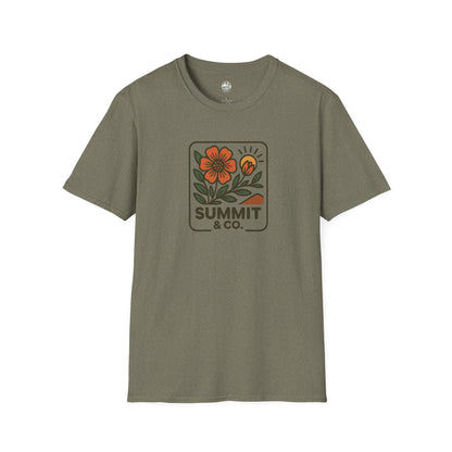 Summit&Co. Softsyle Tee-Flowers
