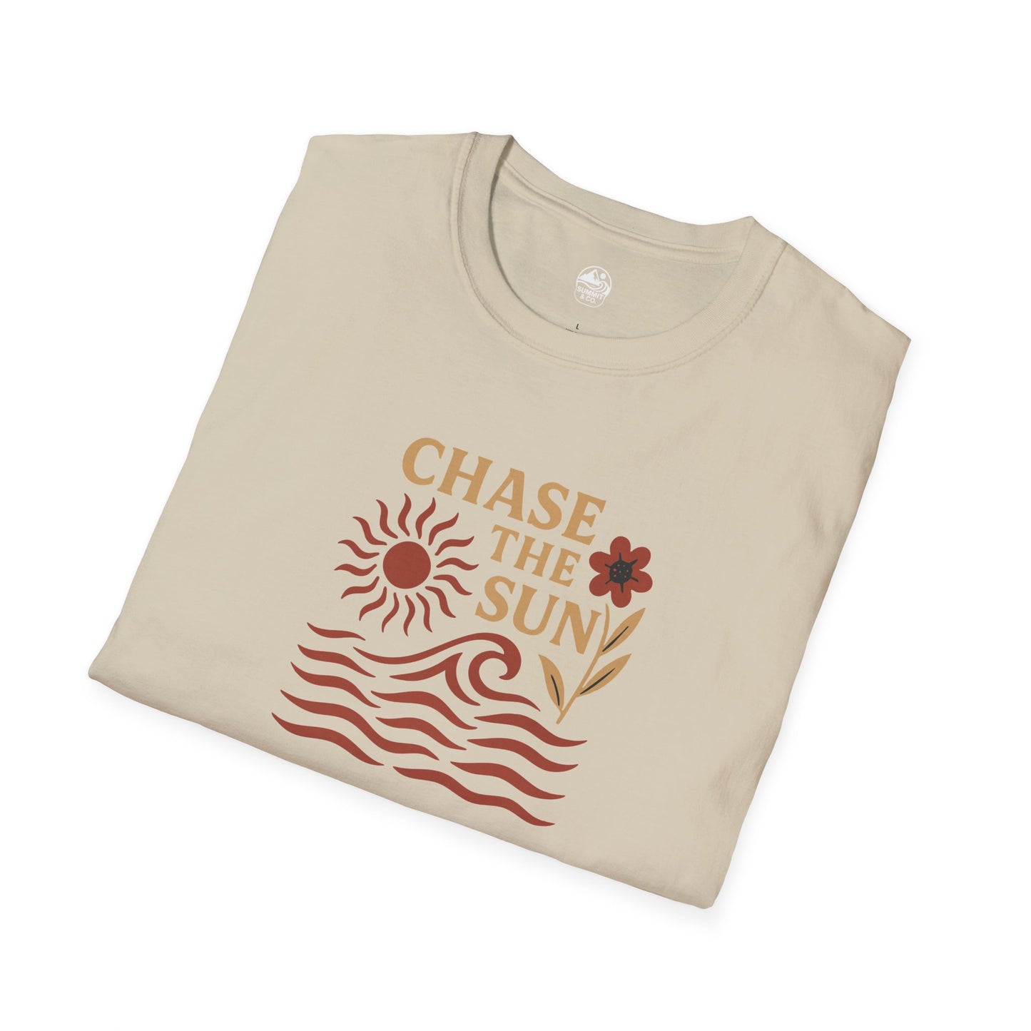 Summit&Co. Softstyle Tee-Chase The Sun (w/Back Design)