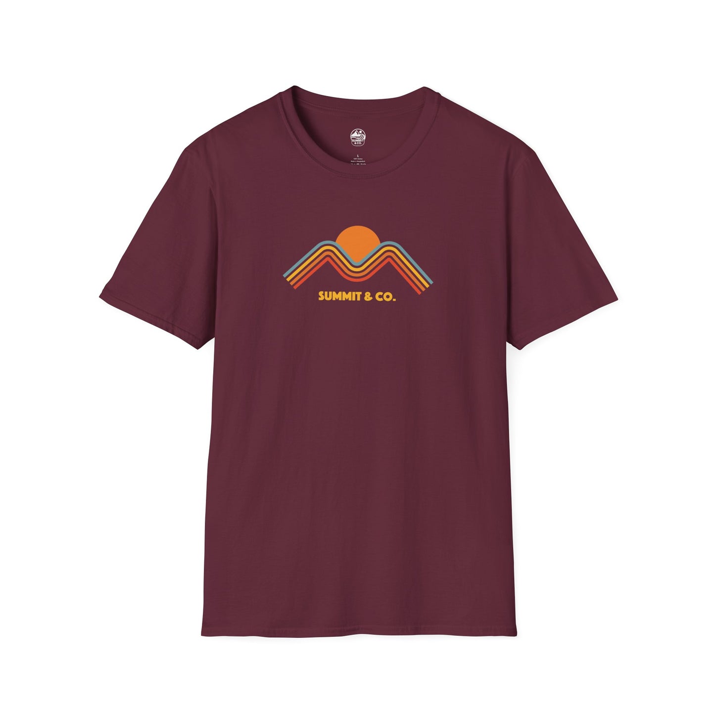 Summit&Co. Softstyle Tee-Vintage Lines
