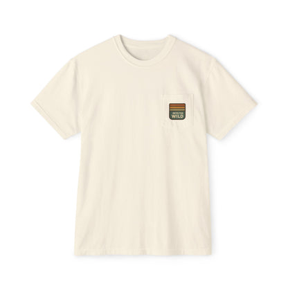 Summit&Co. Casual Pocket Tee-Into the Wild