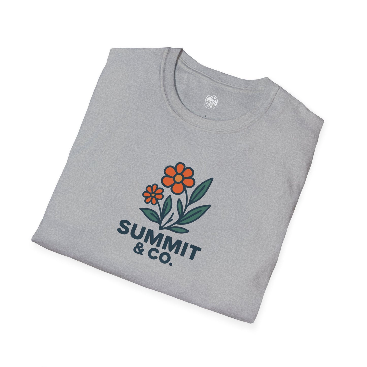 Summit&Co. Softstyle Floral Tee