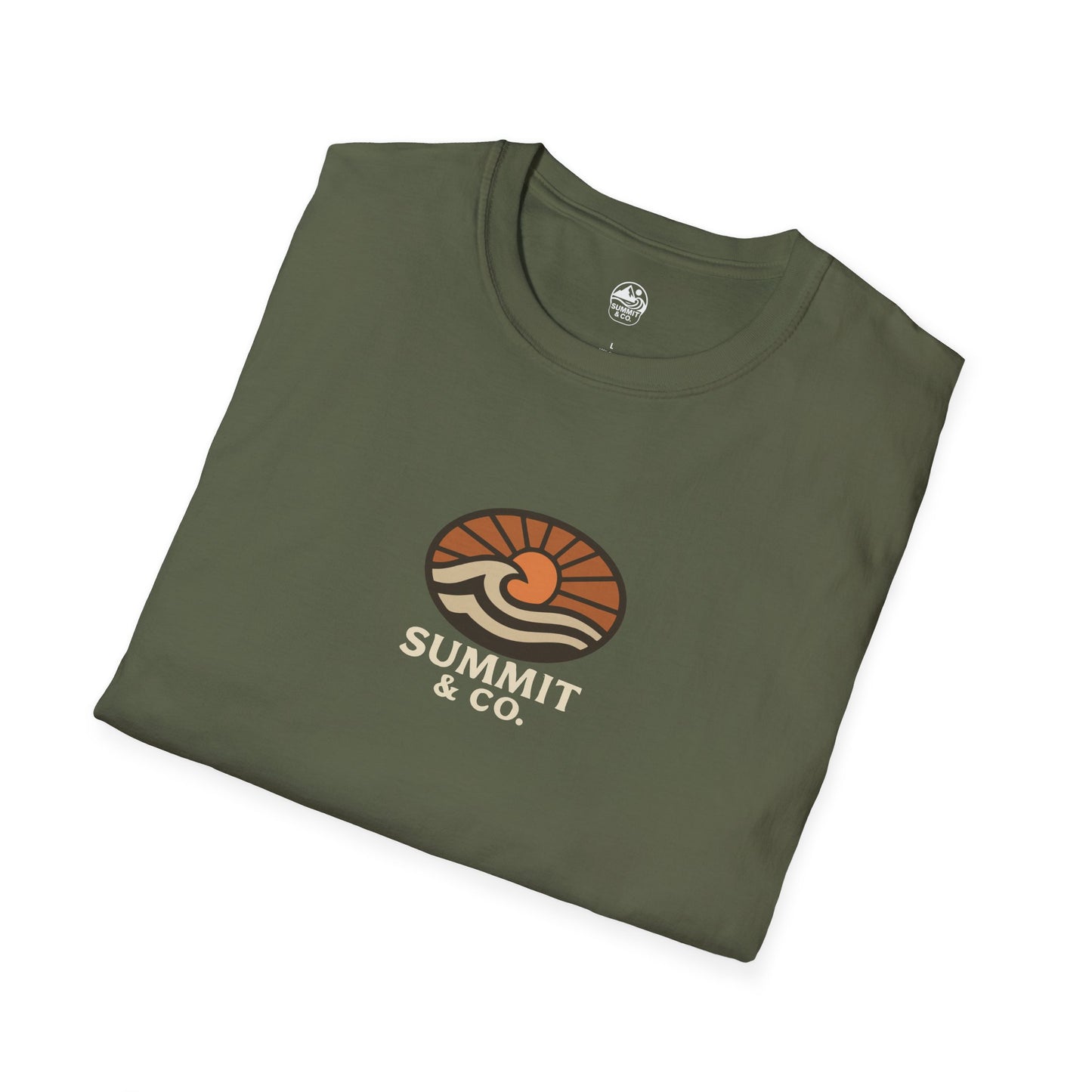 Summit&Co. Softstyle Tee-Logo Colored
