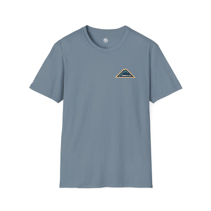 Summit&Co. Softstyle Tee-Mountain& Line