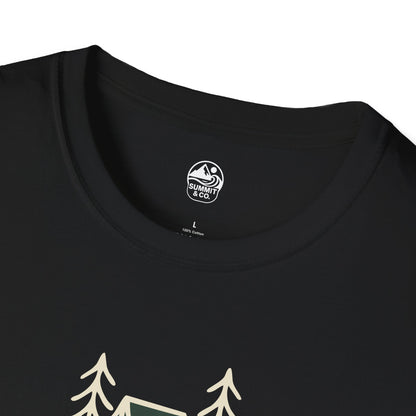 Summit&Co. Softstyle Tee-Camp More Worry Less