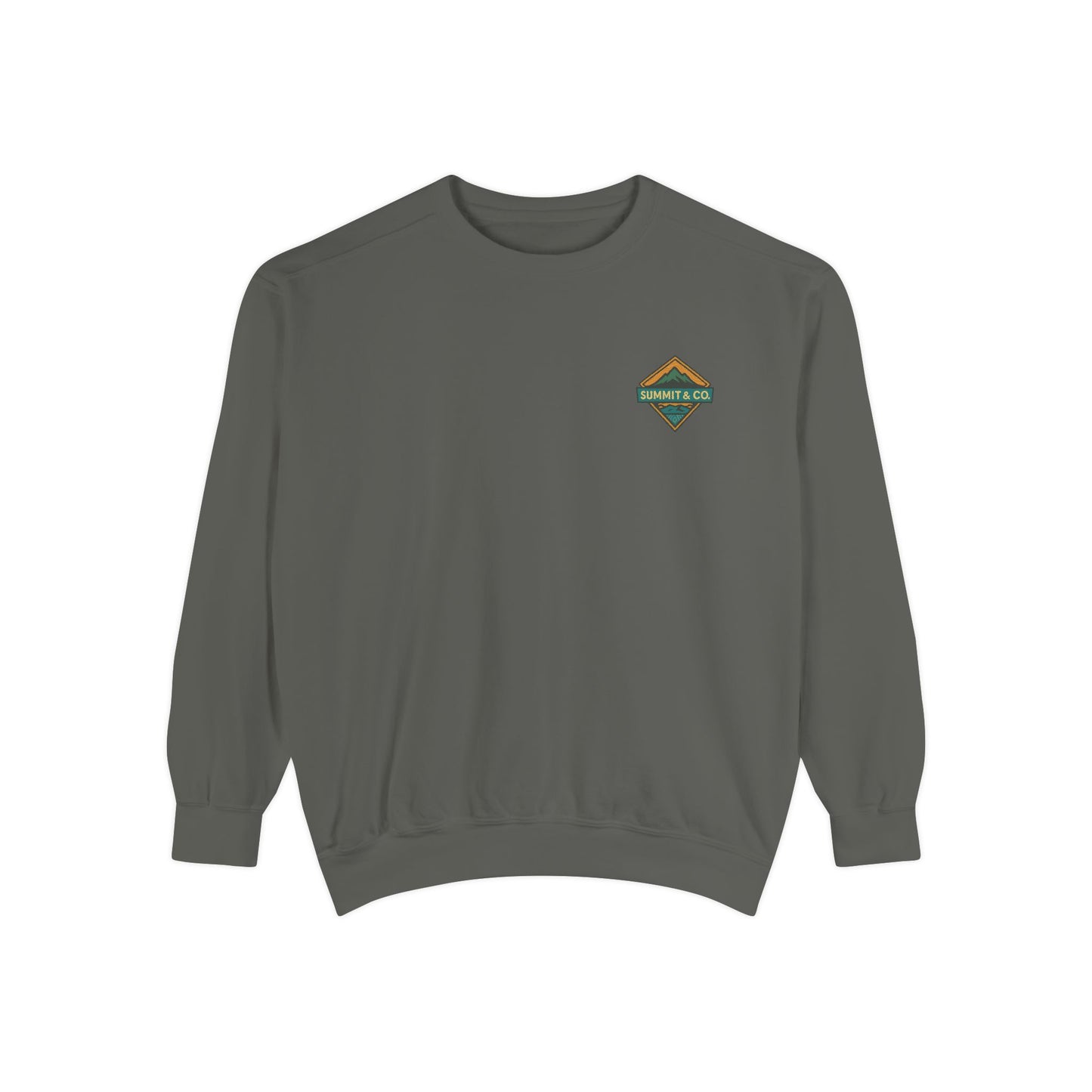 Women's Garment-Dyed Diamond Sweatshirt