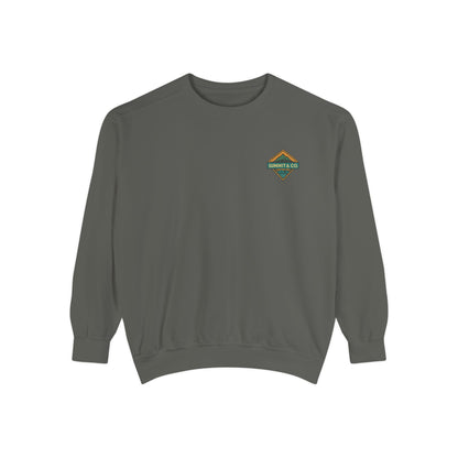 Women's Garment-Dyed Diamond Sweatshirt