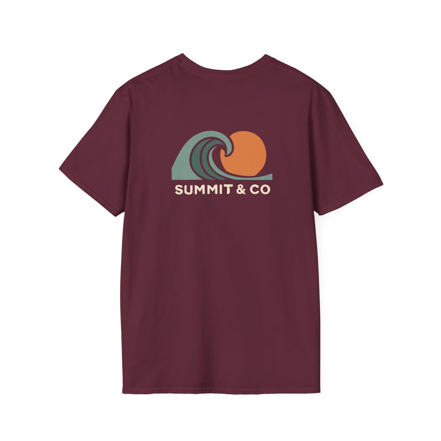 Summit&Co. Softstyle Tee-Fluid&Free (w/Back Design)