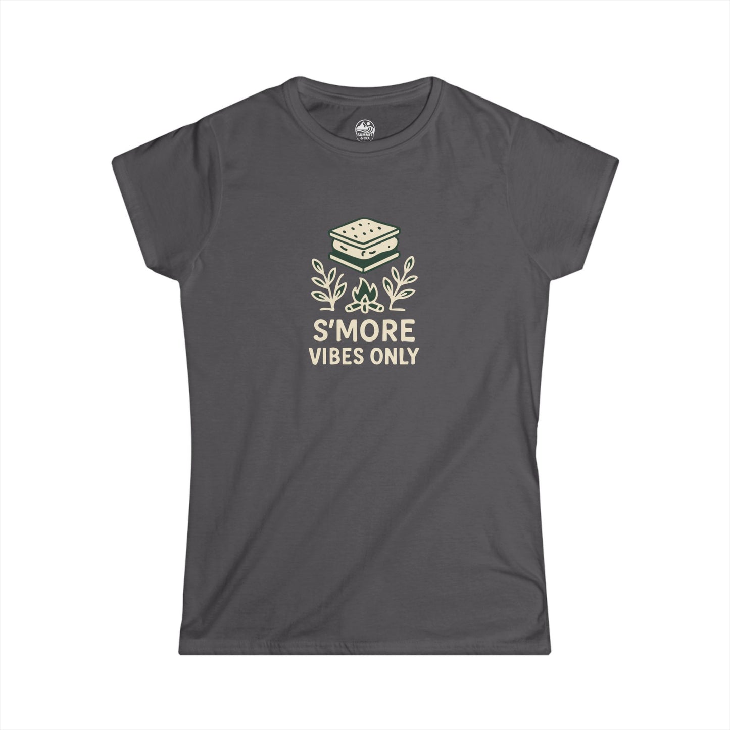 Summit&Co. Women's Slim S'more Vibes Only Tee