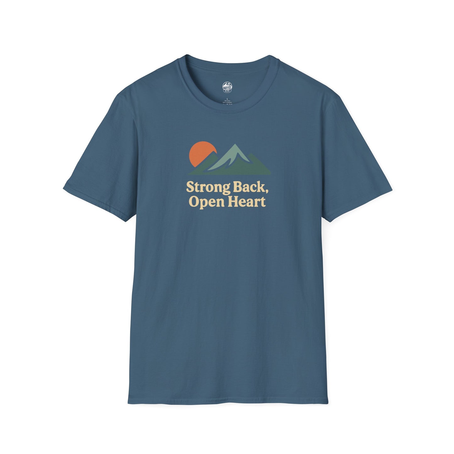 Summit&Co. Softsyle Tee-Strong Back Transparan