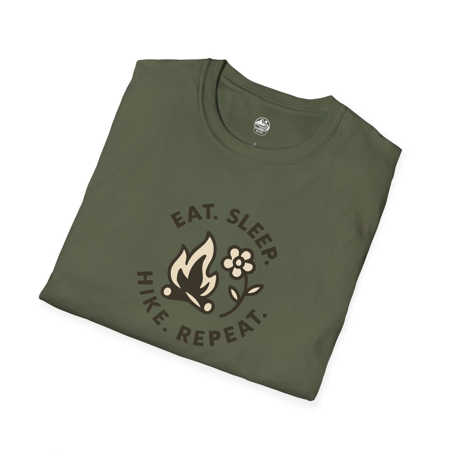 Summit&Co. Eat Sleep Hike Repeat Tee