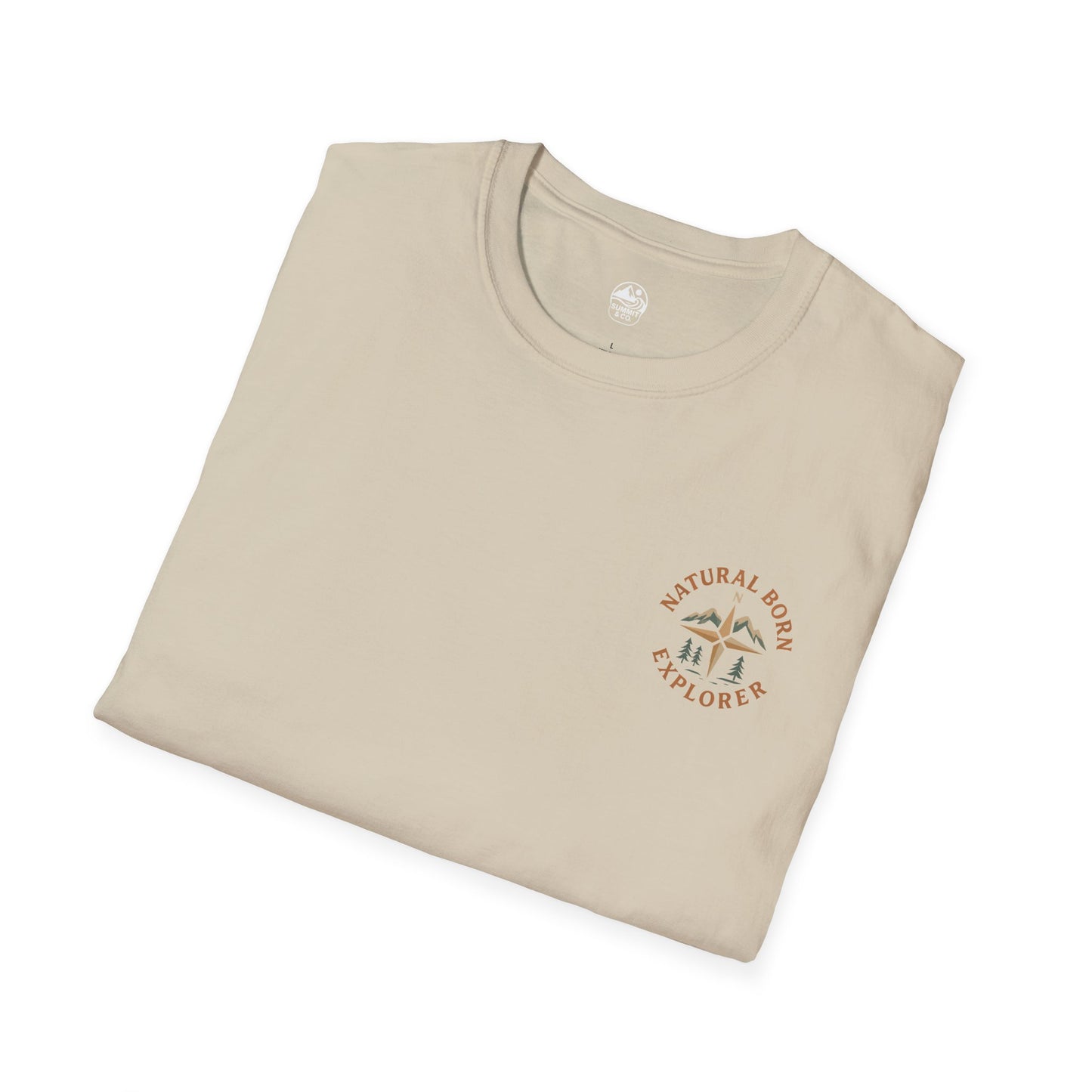 Summit&Co. Softstyle Tee-Natural Explorer