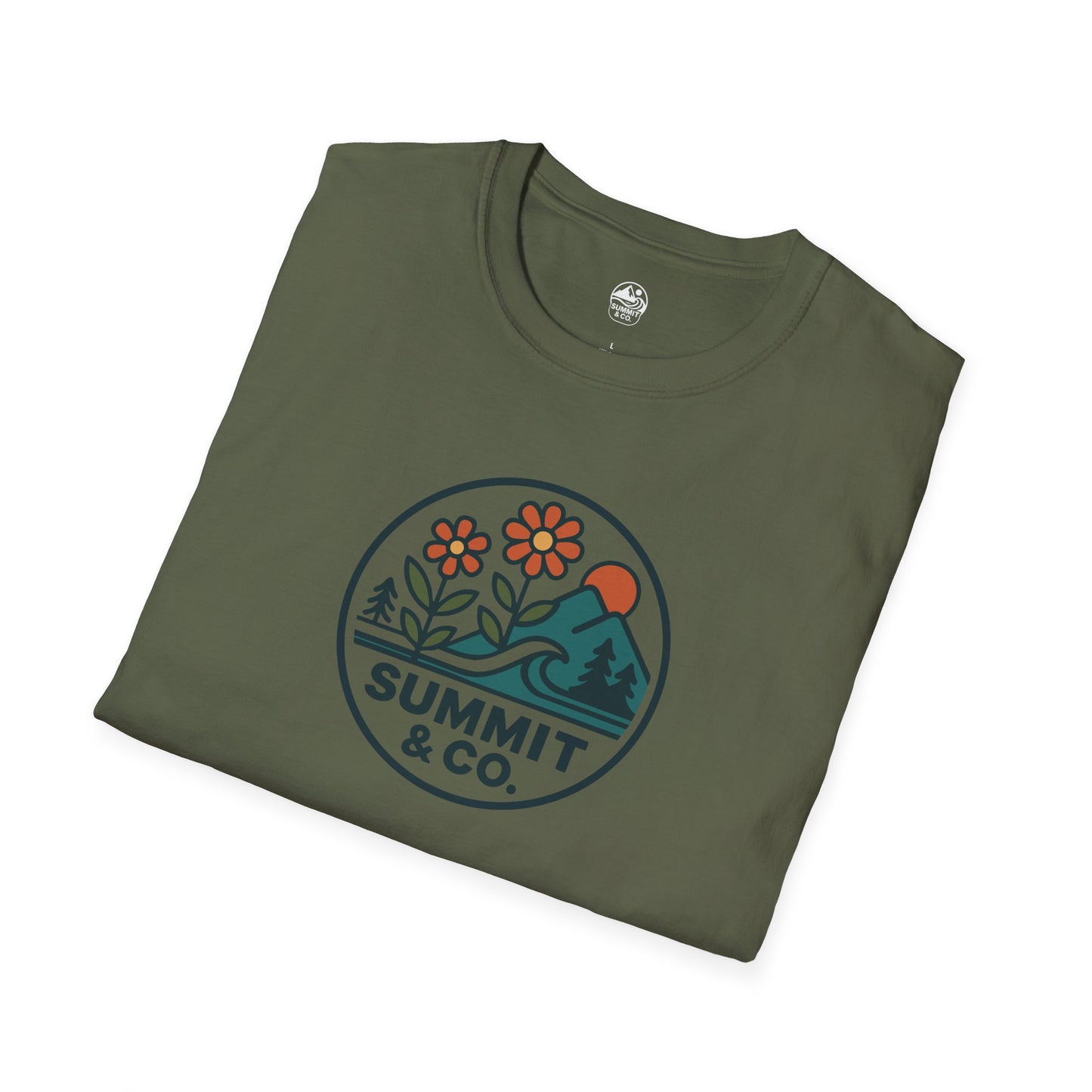 Summit&Co. Softstyle Tee-Floral