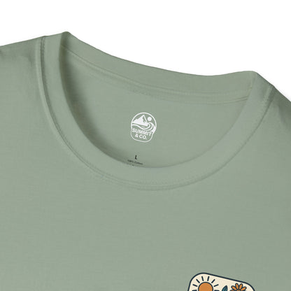 Summit&Co. Softsyle Tee-Floral Logo
