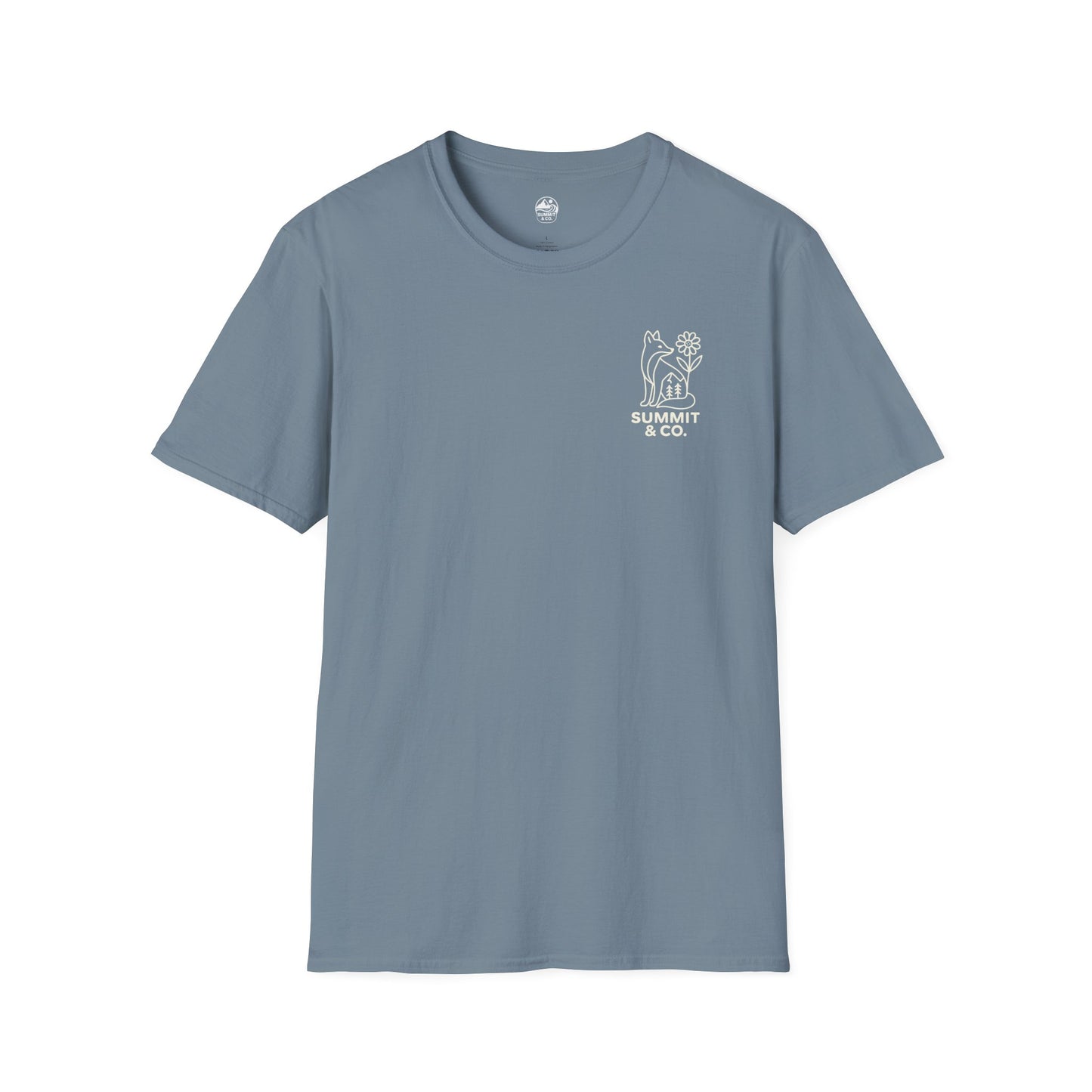 Summit&Co. Women's Softstyle Minimal Fox Tee