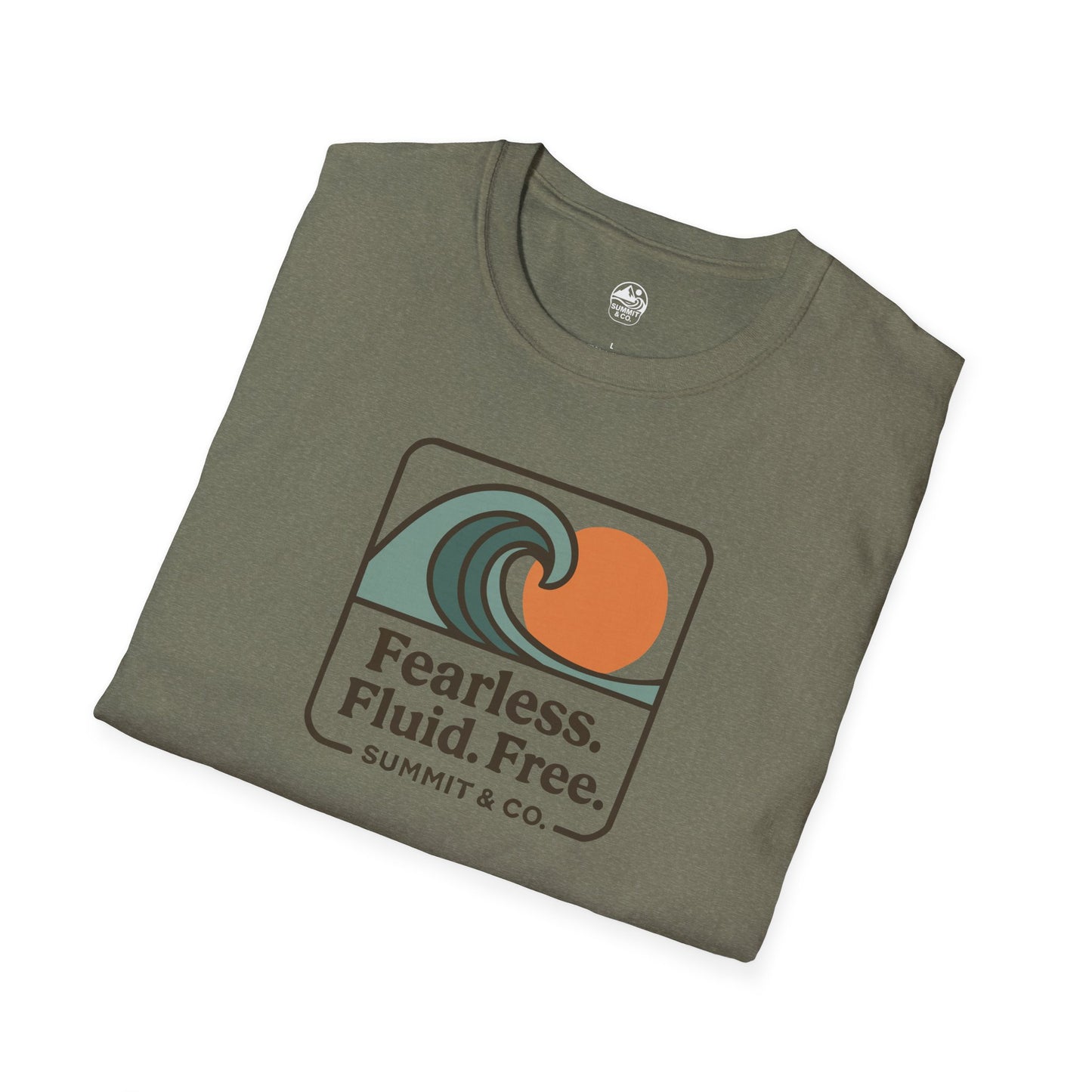Summit&Co. Softstyle Tee-Fluid&Free