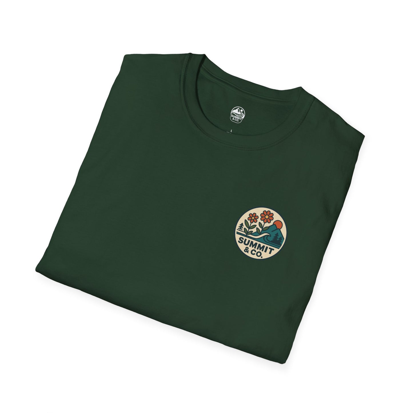 Summit&Co. Softstyle Tee-Circle Logo