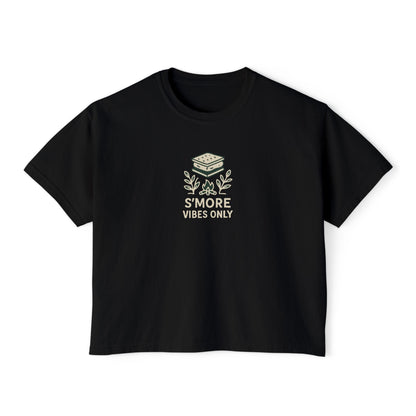Summit&Co. Women Boxy Tee S'more Vibes