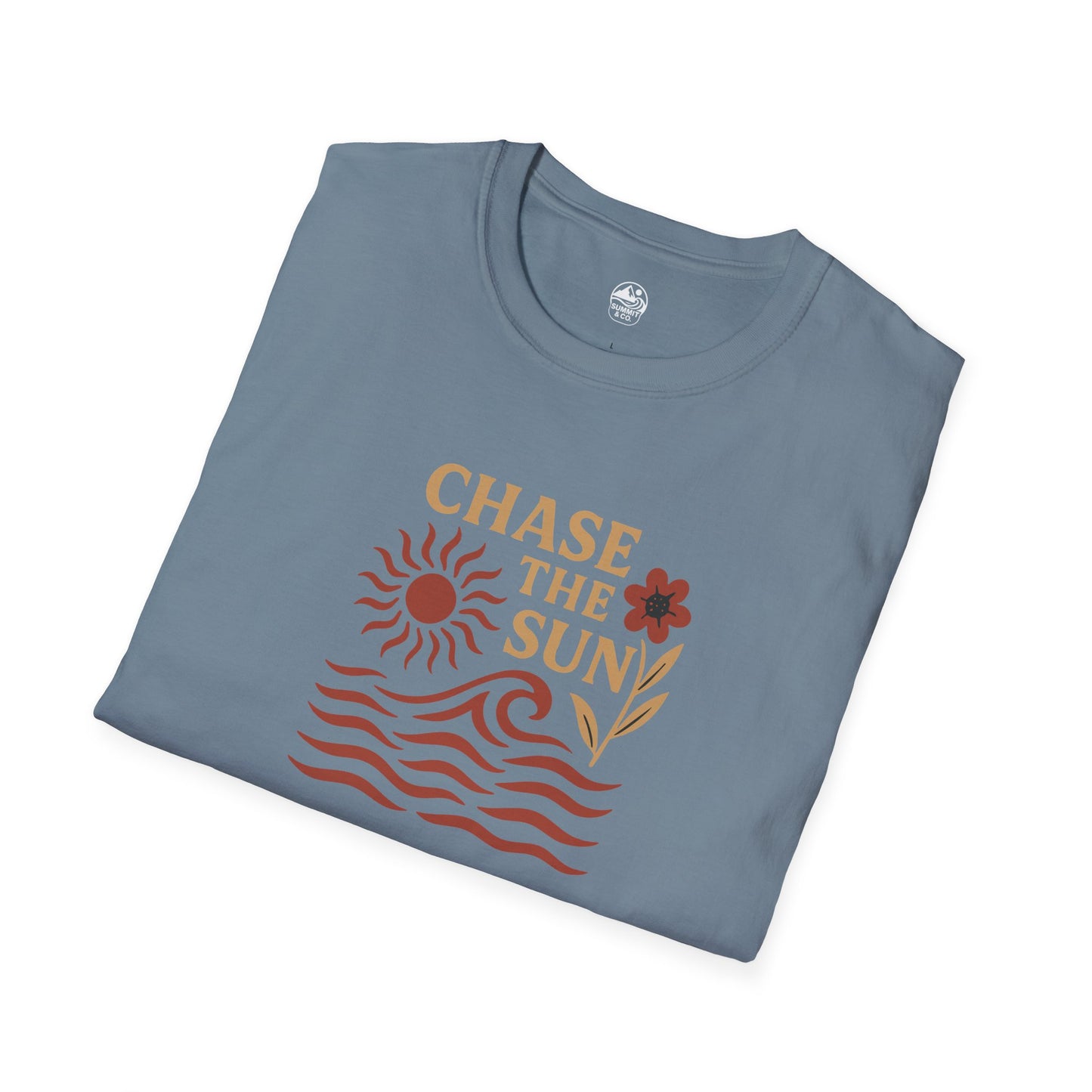 Summit&Co. Softstyle Tee-Chase The Sun (w/Back Design)