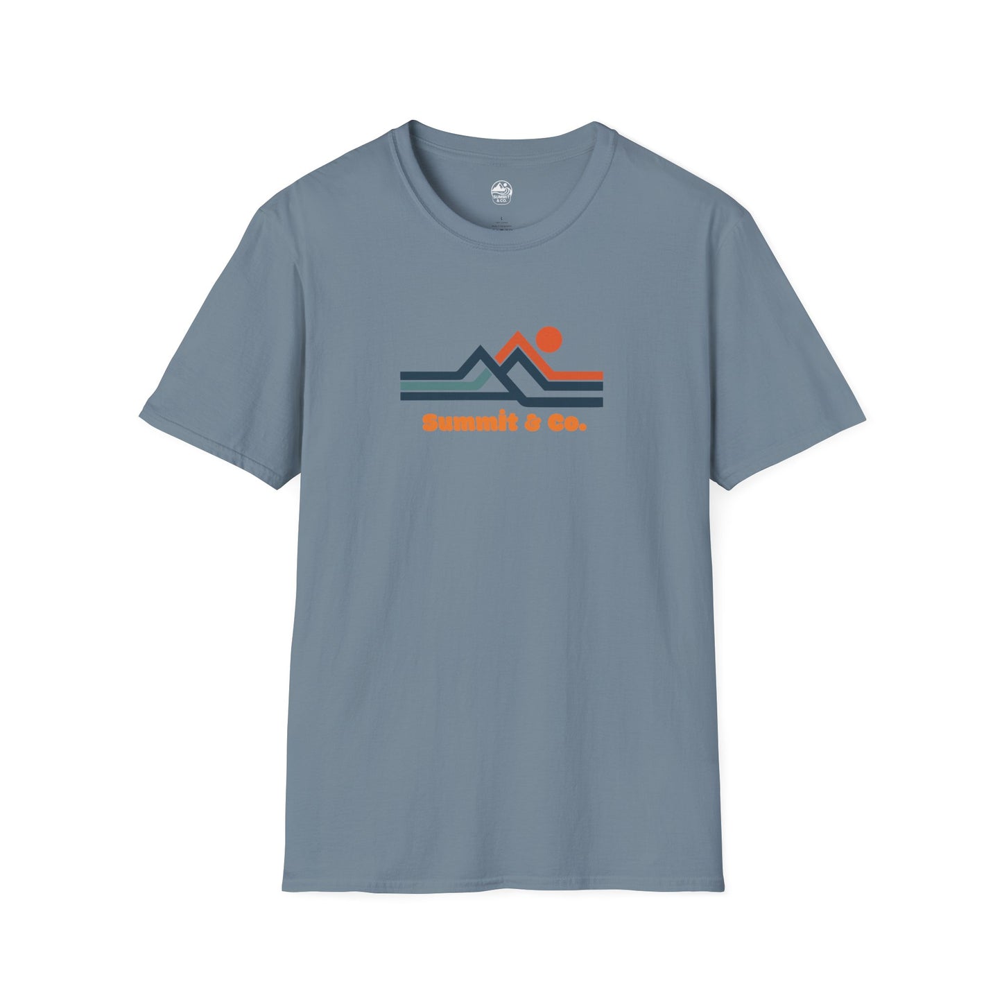 Summit&Co. Softsyle Tee-Abstract Lines