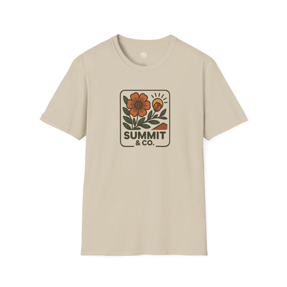 Summit&Co. Softsyle Tee-Flowers