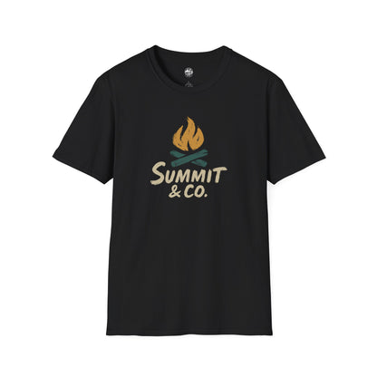 Summit&Co. Softstyle Tee- Brushed Fire