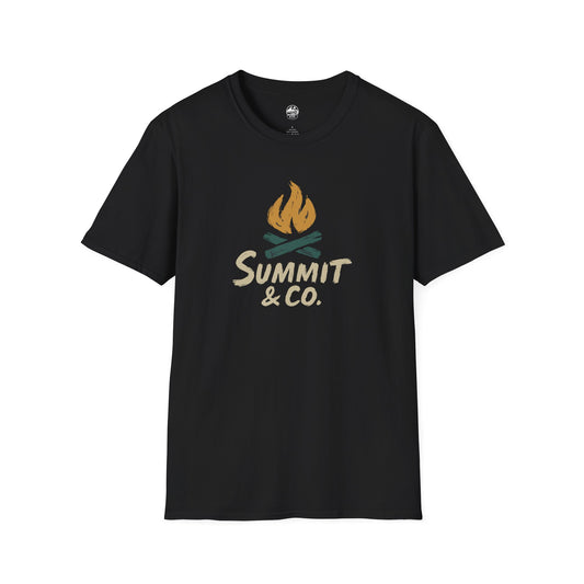 Summit&Co. Softstyle Tee- Brushed Fire