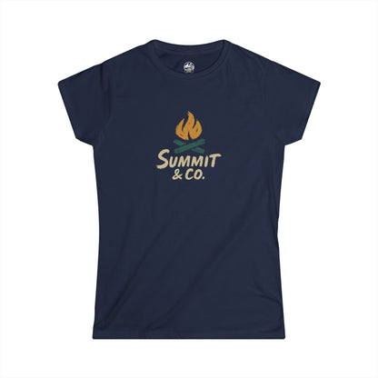 Summit&Co. Women's Slim Brush Fire Tee