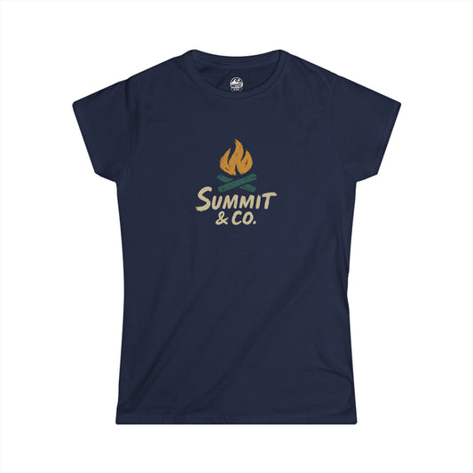 Summit&Co. Women's Slim Brush Fire Tee