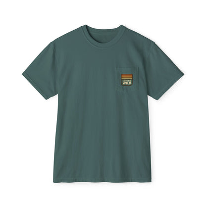 Summit&Co. Casual Pocket Tee-Into the Wild