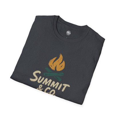 Summit&Co. Softstyle Tee- Brushed Fire