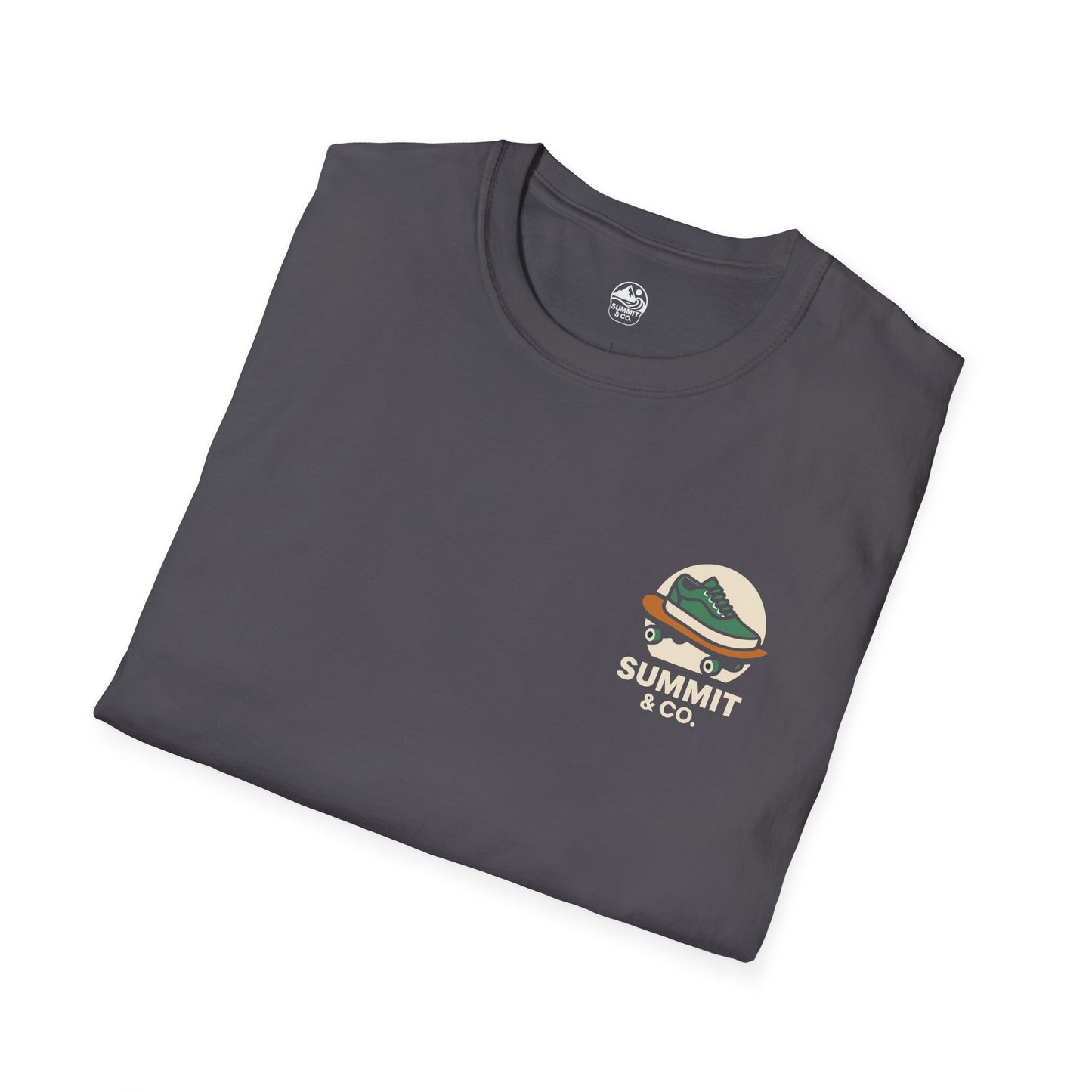 Men's Softsyle Tee-Skate Shoe Logo