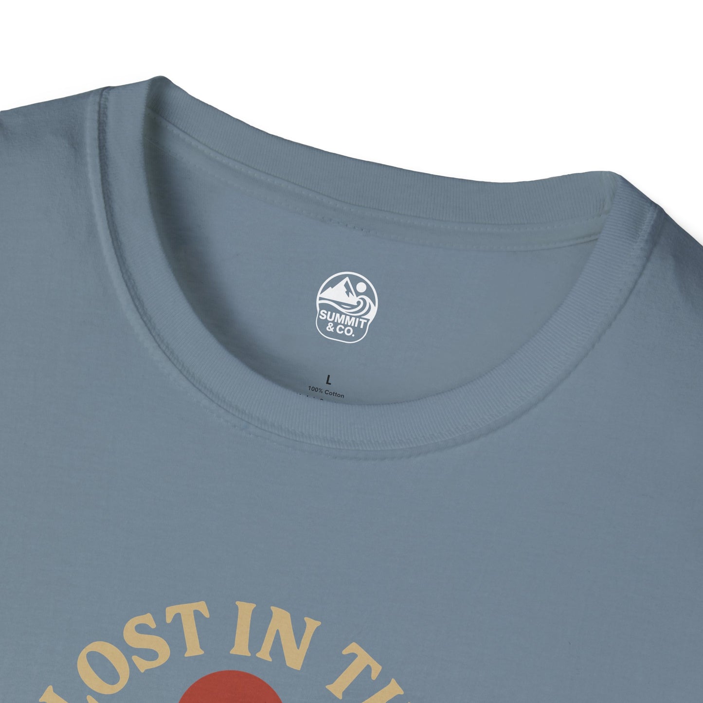 Summit&Co. Softstyle Tee-Lost In The Flow (w/Back Design)