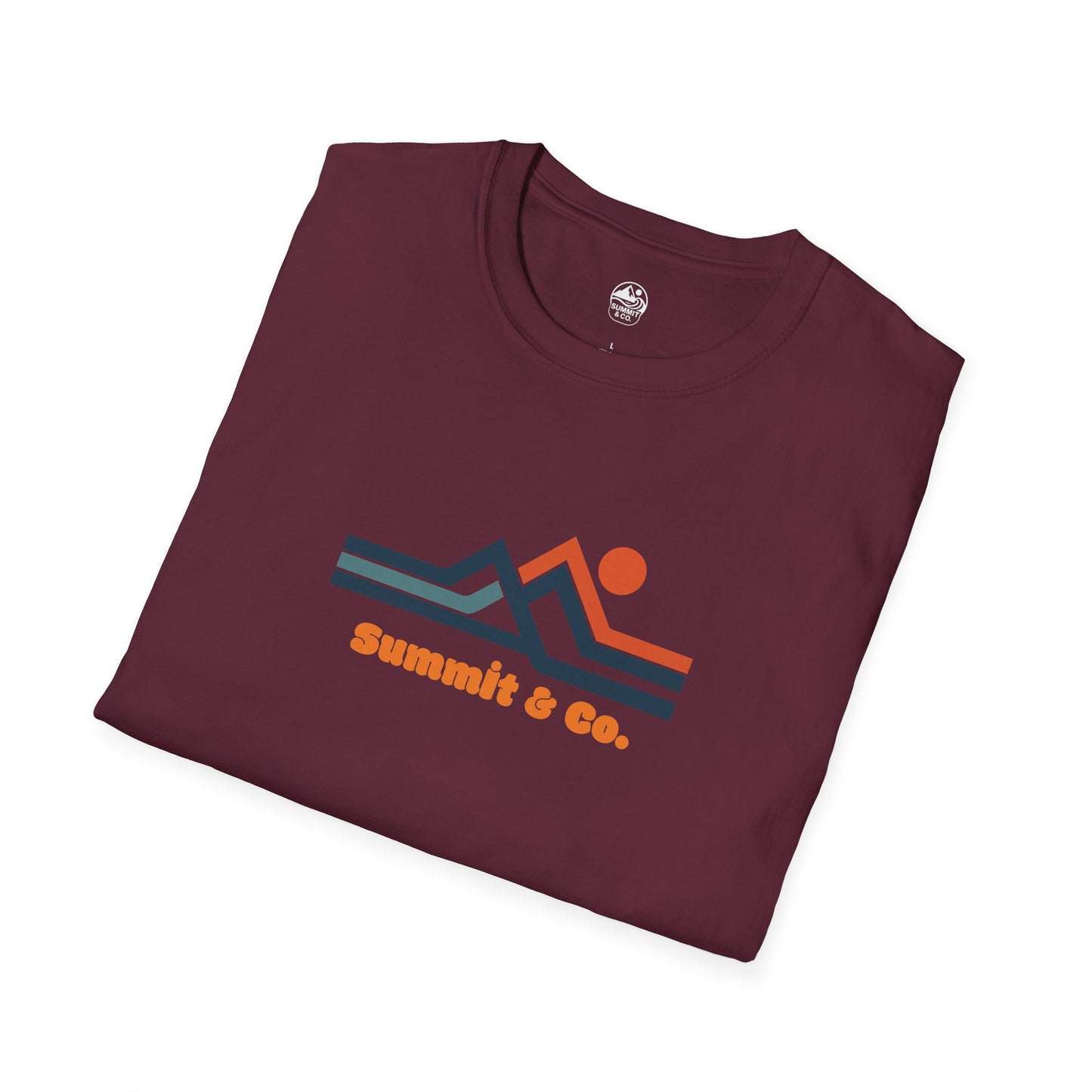 Summit&Co. Softsyle Tee-Abstract Lines