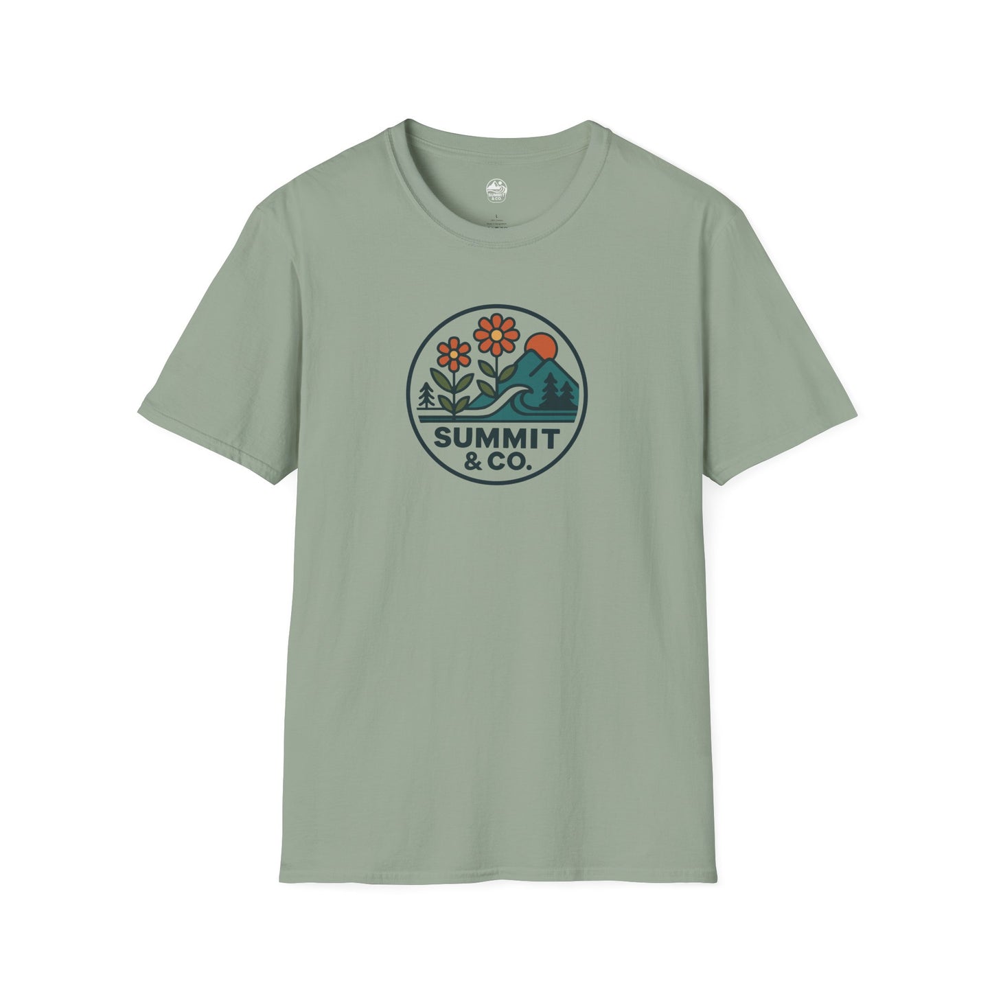 Summit&Co. Softstyle Tee-Floral