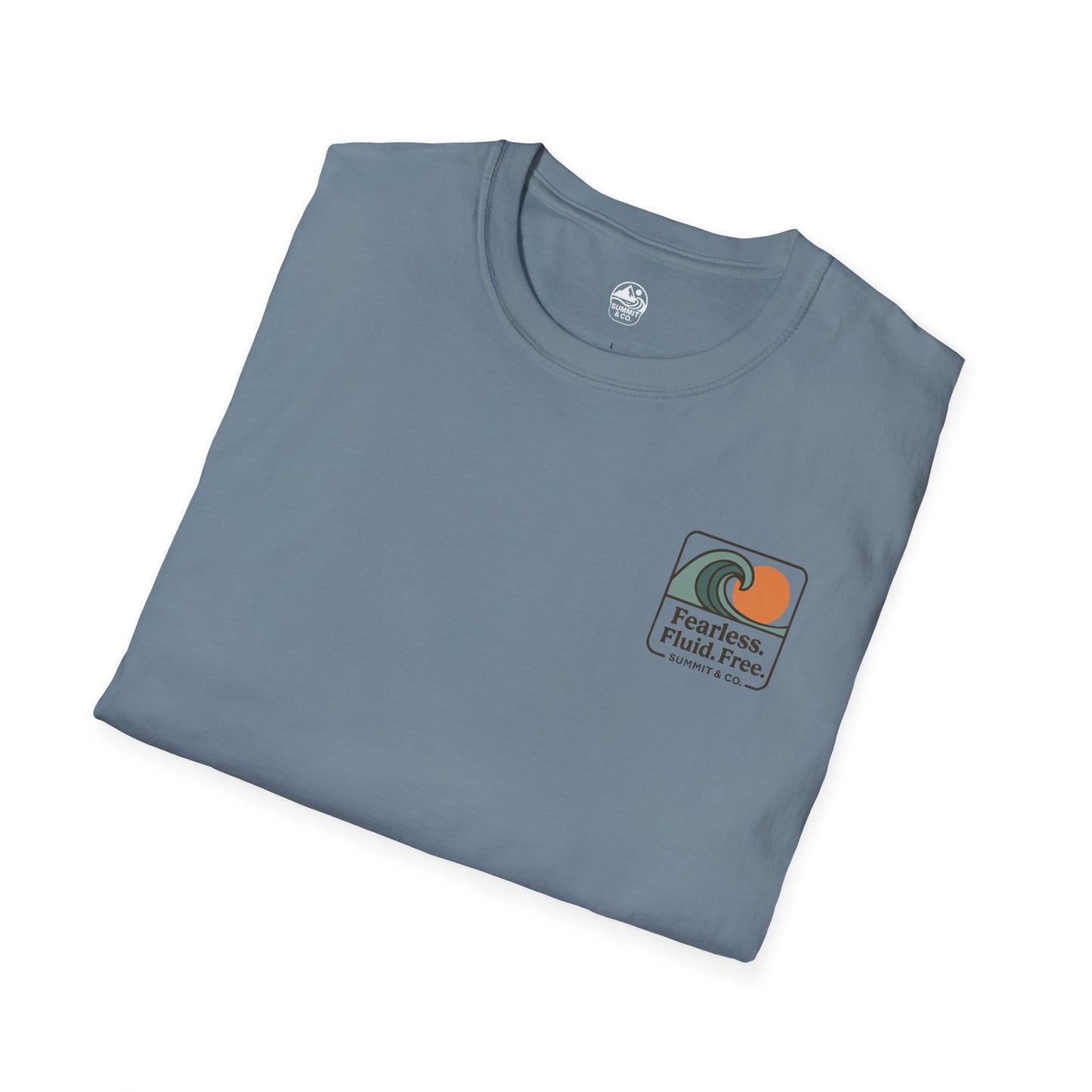 Summit&Co.  Softstyle Tee-Fluid&Free