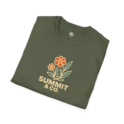 Summit&Co. Softstyle Floral Tee