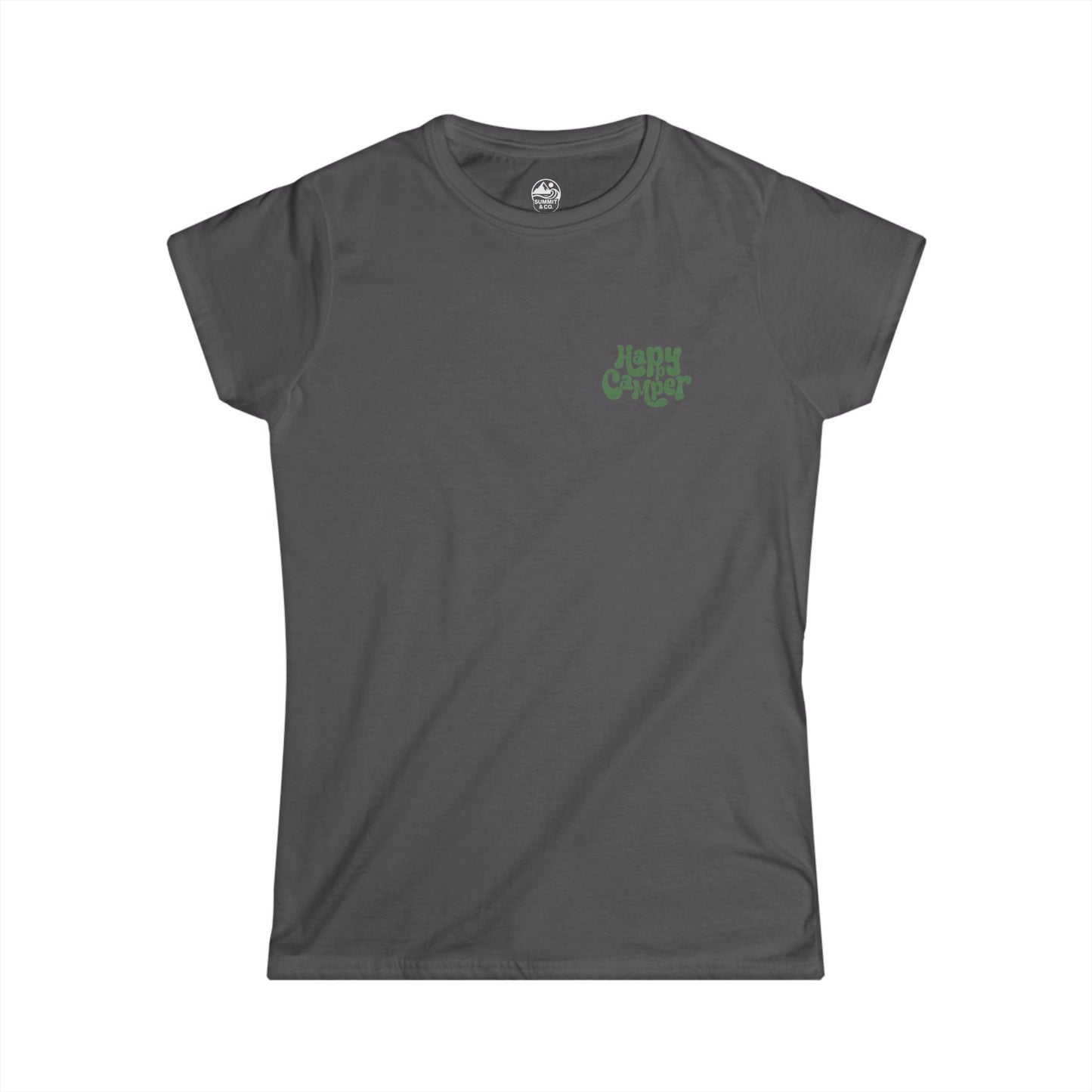 Summit&Co. Women's Slim Happy Camper Tee