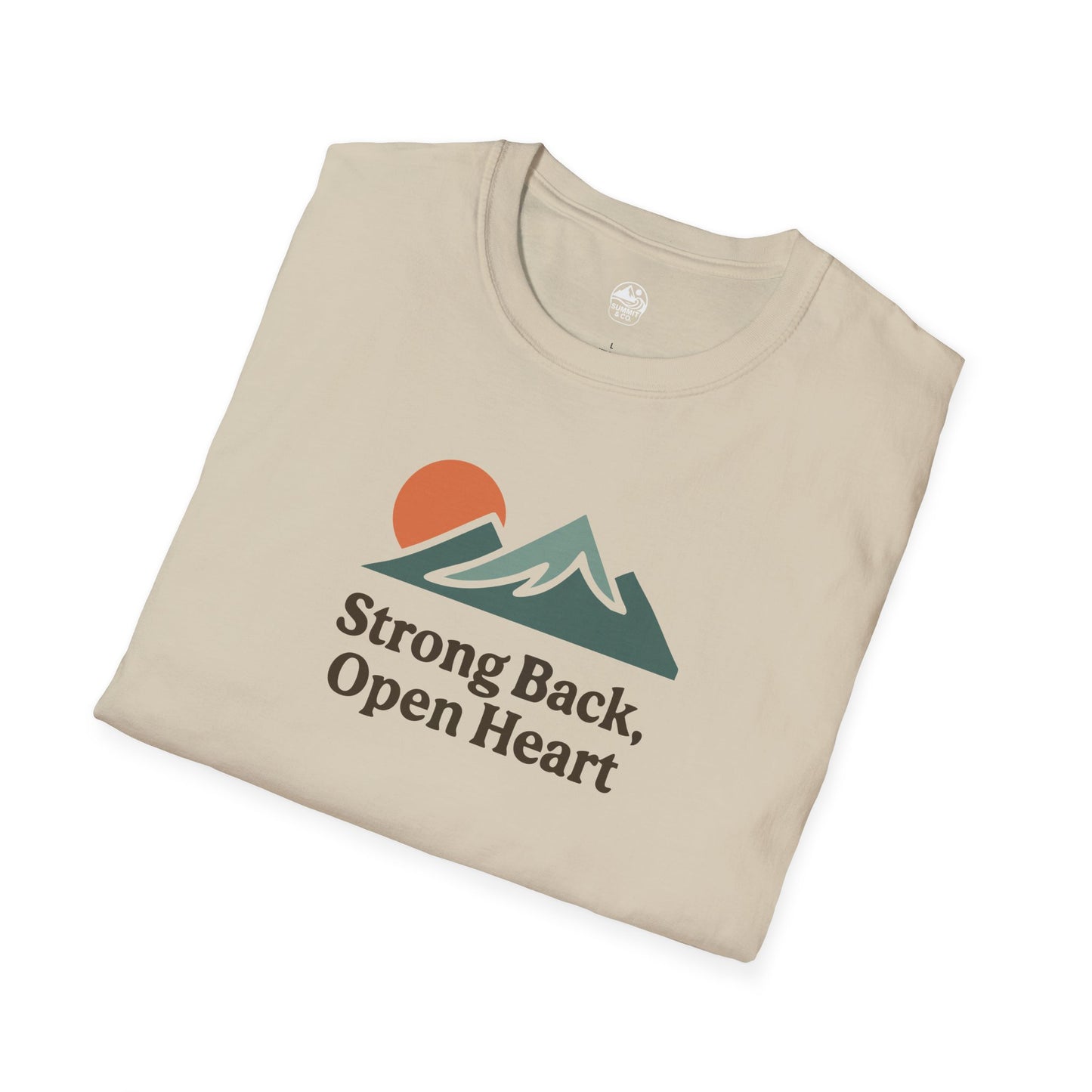 Summit&Co. Softsyle Tee-Strong Back Transparan