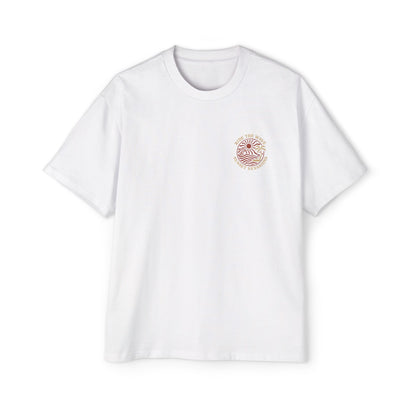 Men's Heavy Oversized Tee - Sunset Sessions