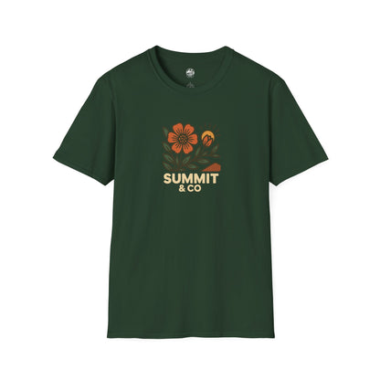 Summit&Co. Softsyle Tee-Flowers