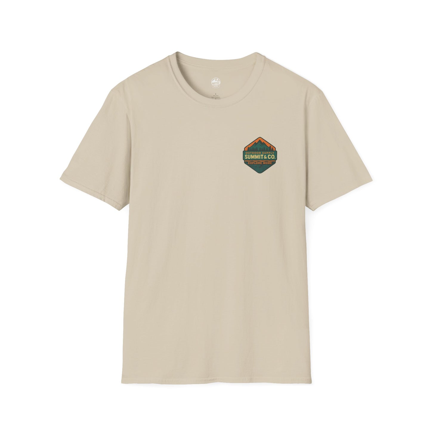 Summit&Co. Softstyle Tee- Hand-drawn Logo
